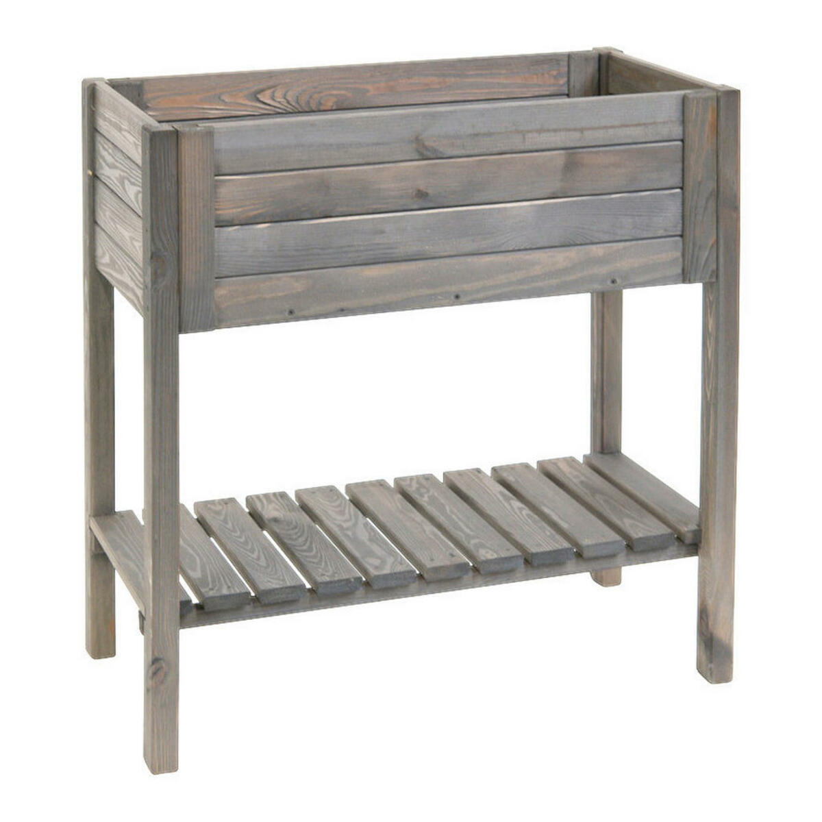 Bild 1 von Westmann Hochbeet Lisa grau Holz B/H/L: ca. 39x79x79 cm