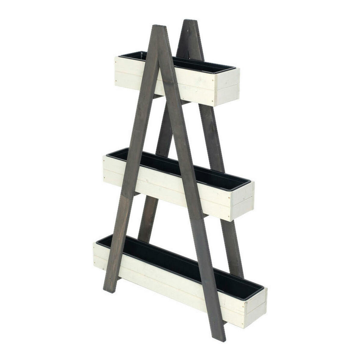 Bild 1 von Westmann Hochbeet Ella grau Holz B/H/L: ca. 25x147x101 cm