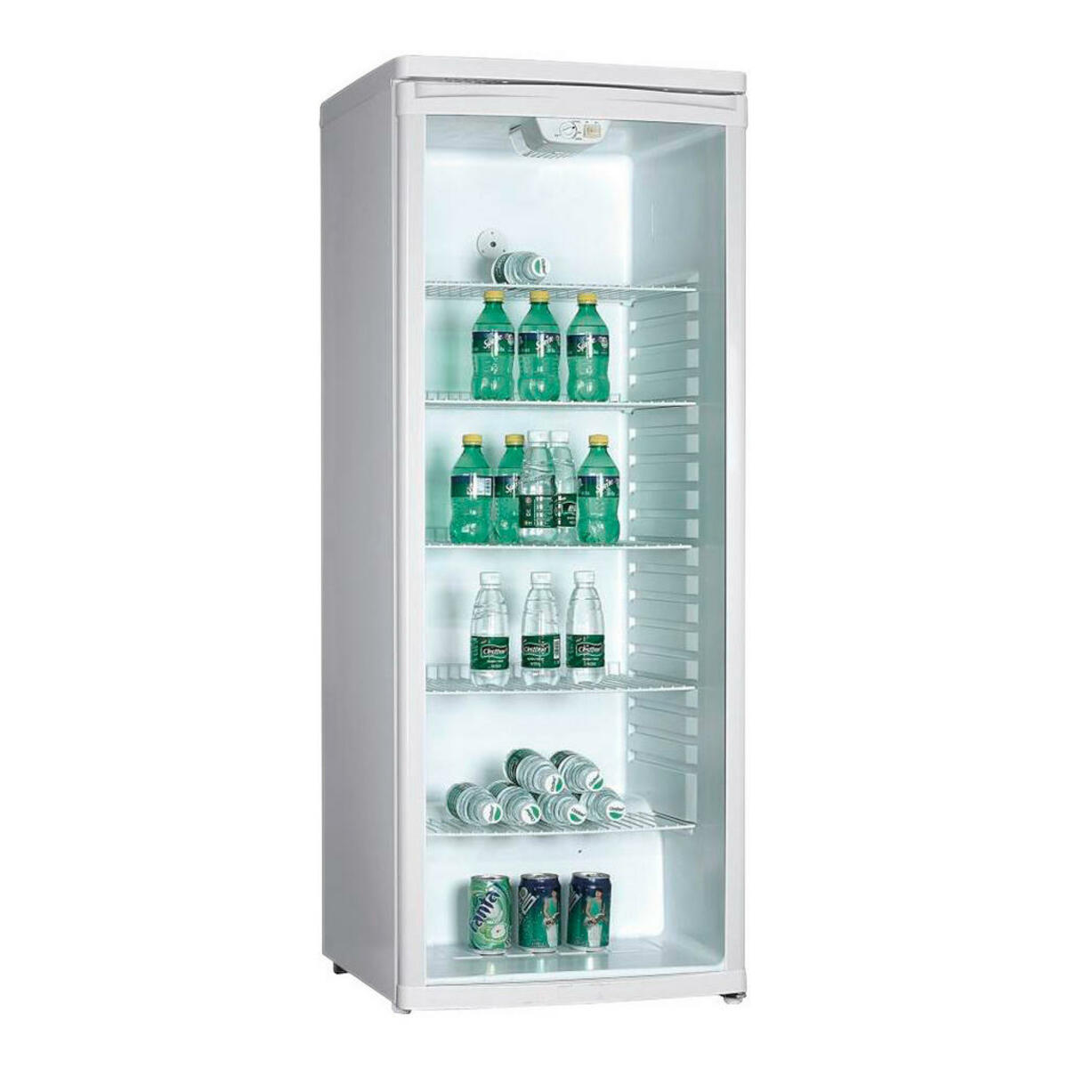 Bild 1 von PKM Flaschenkühlschrank GKS255 weiß B/H/T: ca. 55x143x58 cm