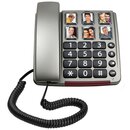 Bild 1 von Profoon TX-560 Schnurgebundenes Telefon mit großen Fototasten und Zahlen