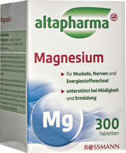 altapharma Magnesium 3.12 EUR/100 g