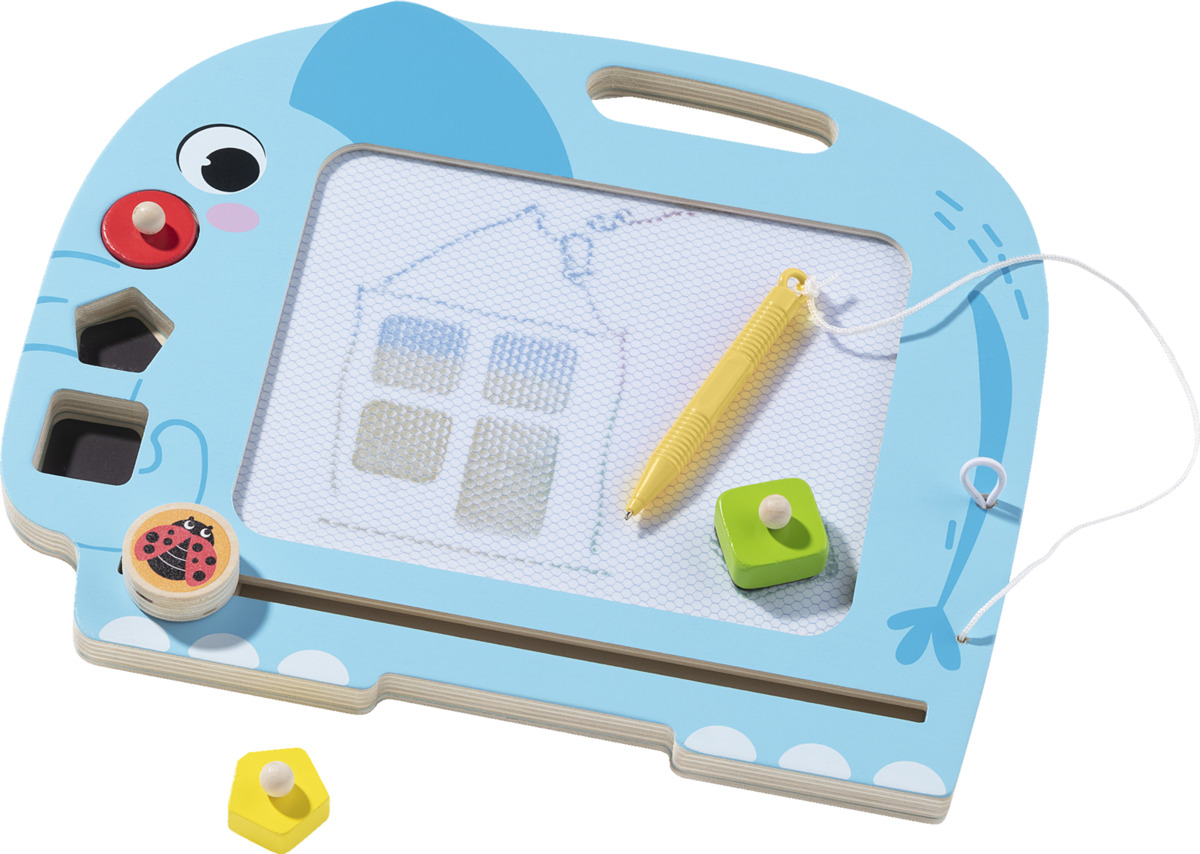 Bild 2 von IDEENWELT Holz-Magnet-Schreibtafel Elefant