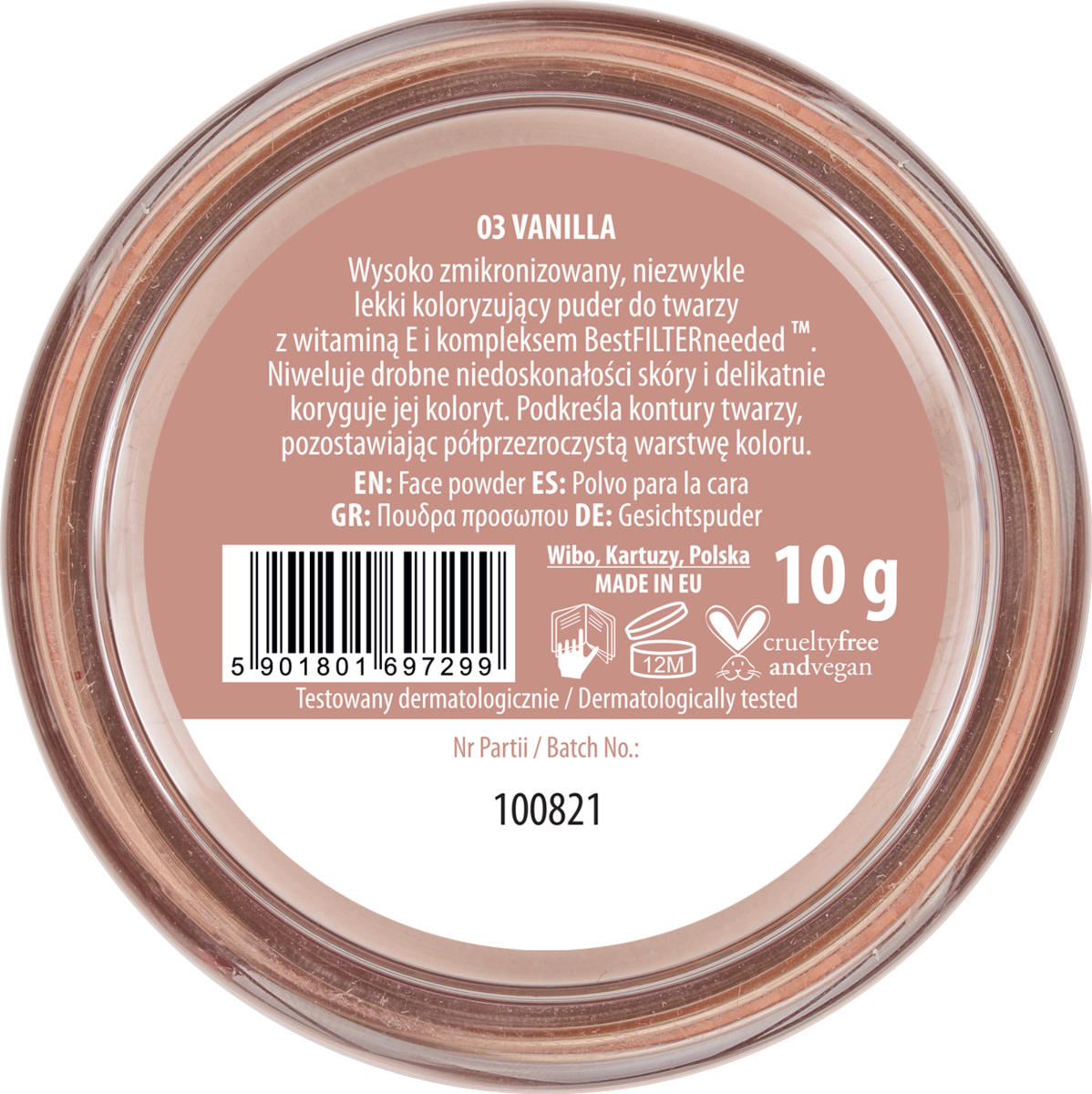 Bild 4 von NAM Wonder Finish Loose Powder nr 3