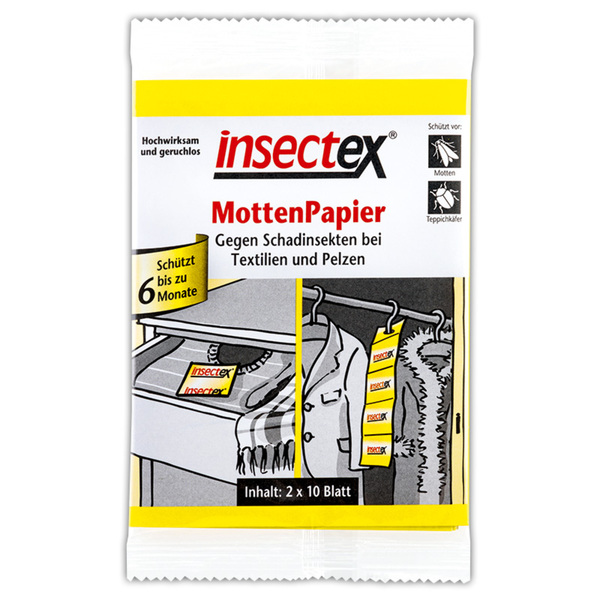 Bild 1 von Insectex Mottenpapier