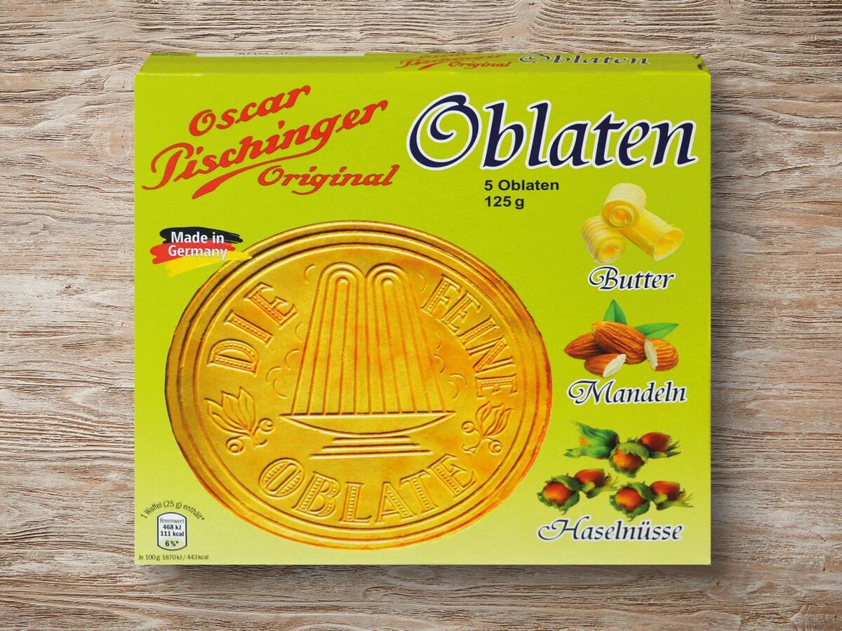 Oscar Pischinger Original Oblaten von Lidl ansehen!