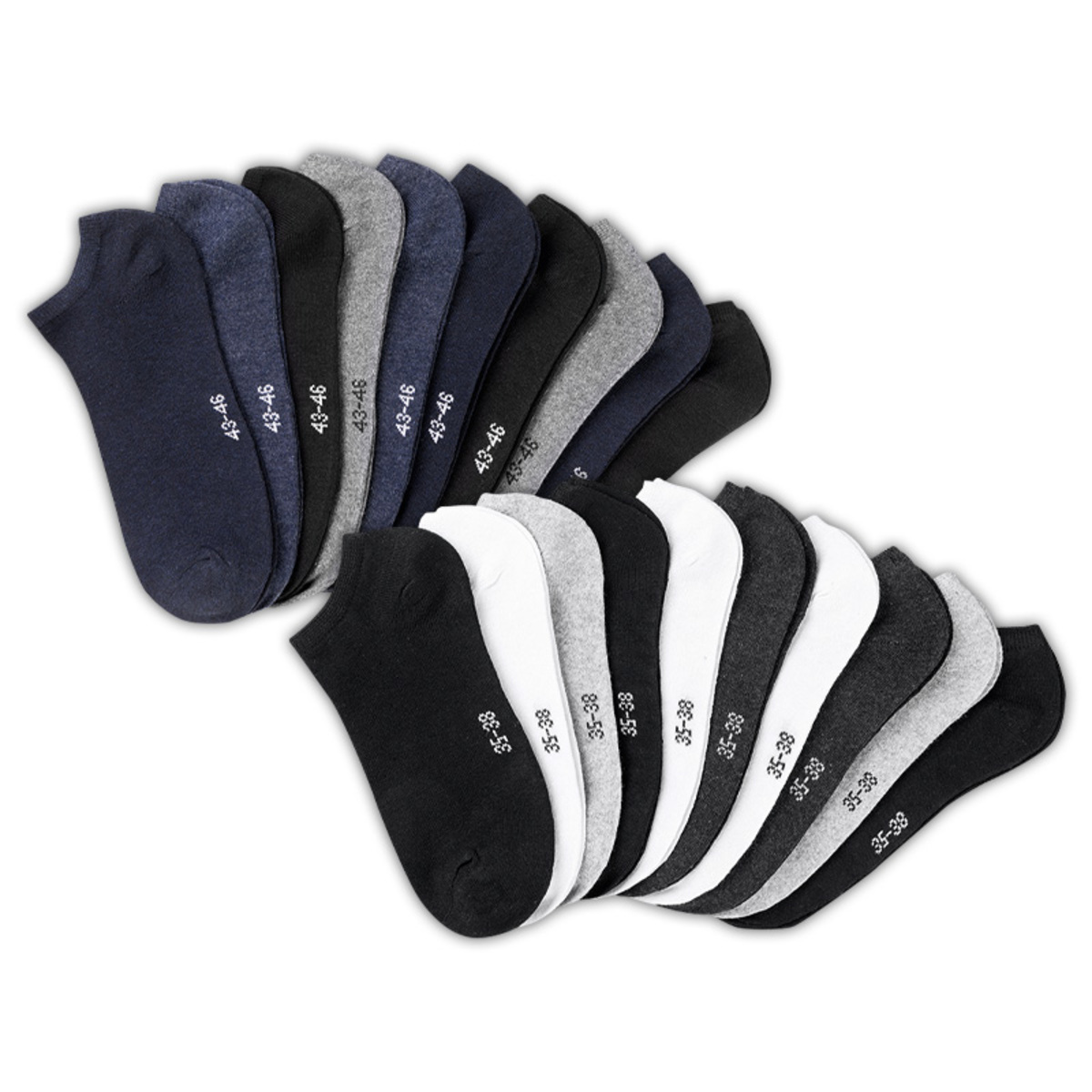 Bild 1 von Toptex Sneaker-Socken 10 Paar