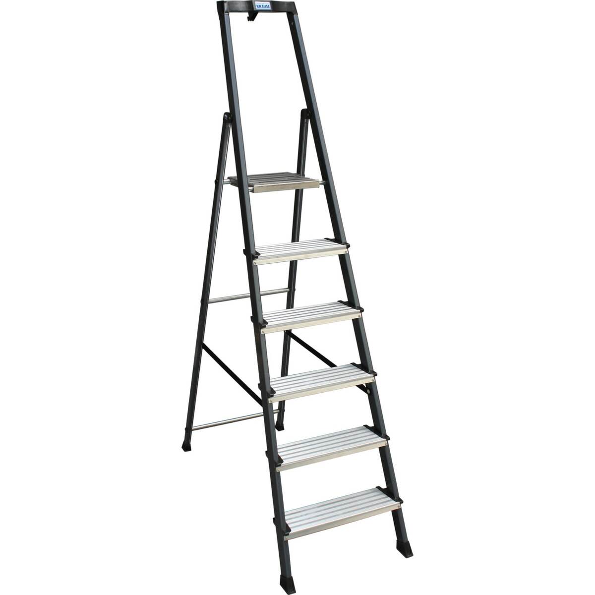 Bild 1 von Krause "SePro" Stufen-Stehleiter, eloxiert - 6 Stufen