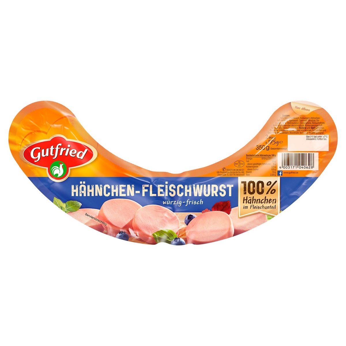 GUTFRIED Fleischwurst 350 g von ALDI SÜD ansehen!