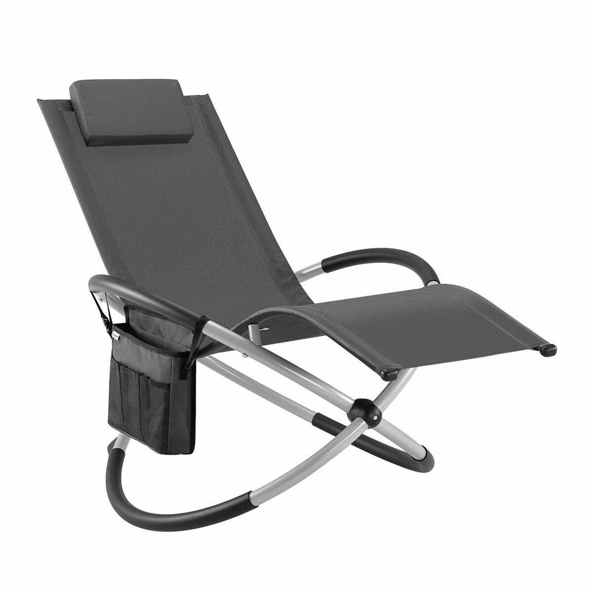 Bild 1 von Juskys Gartenliege Elba klappbar - Outdoor Schaukelliege mit Abdeckplane für Garten und Camping