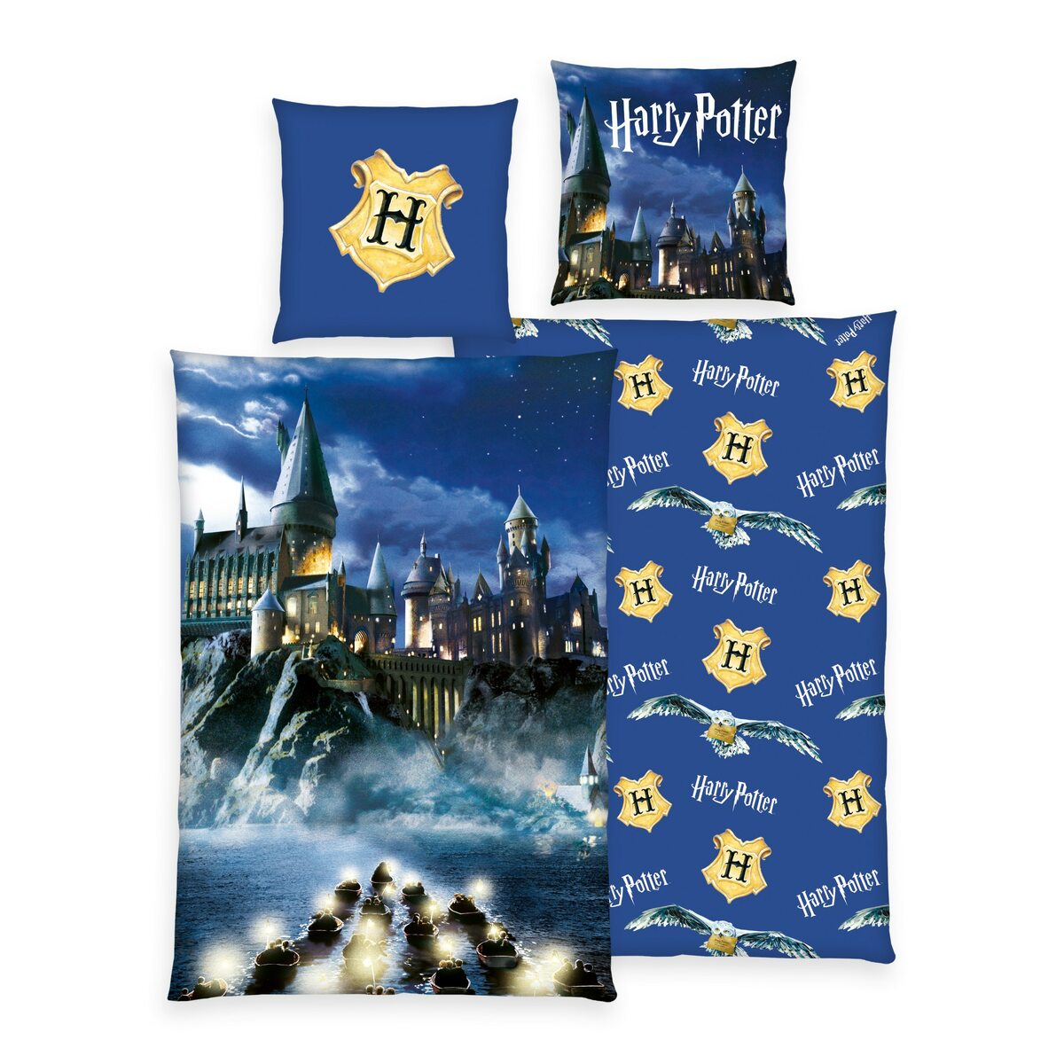 Harry Potter Bettwäsche versch. Ausführungen blau von Netto Marken
