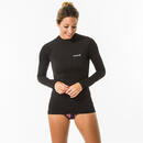 Bild 1 von UV-Shirt langarm 100L Surfen Damen schwarz