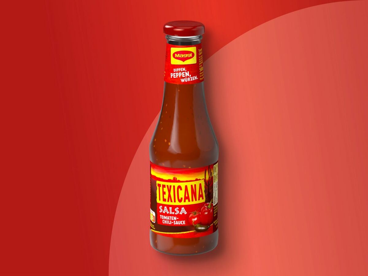 Maggi texicana salsa tomaten chili sauce von lidl ansehen 