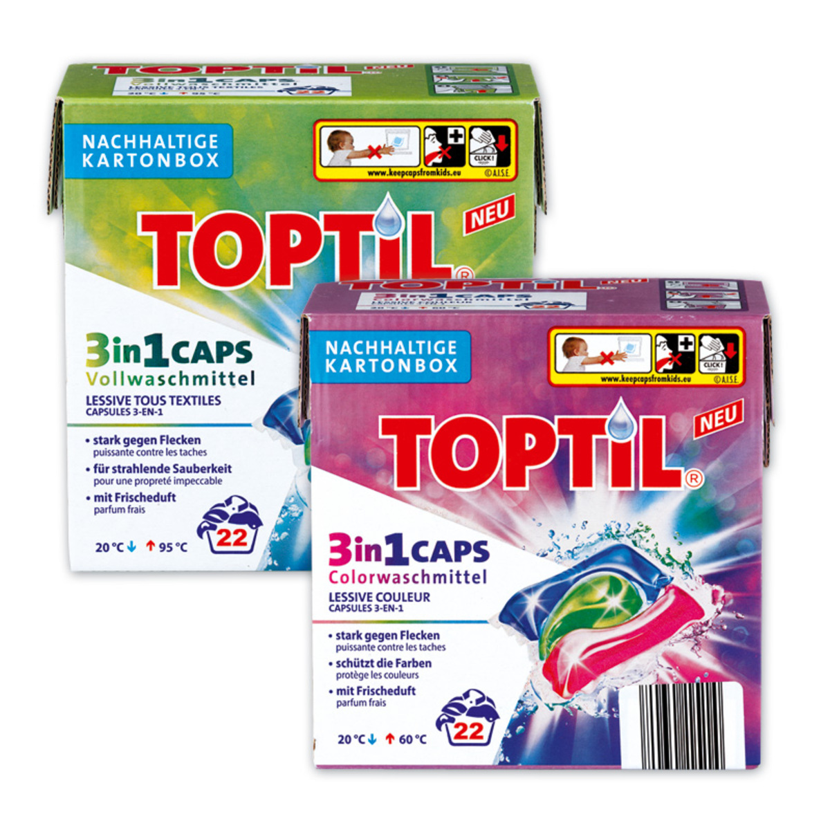 Bild 1 von Toptil 3in1 Caps