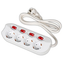 Bild 1 von Powertec Electric 4-fach Steckerleiste