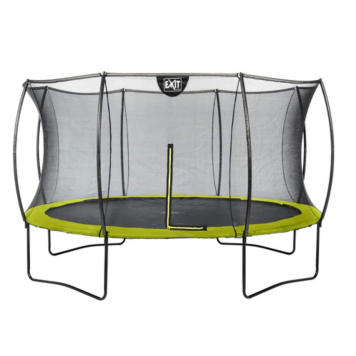 Bild 1 von EXIT Silhouette Trampolin + Sicherheitsnetz 366 (12ft) Lime Grün