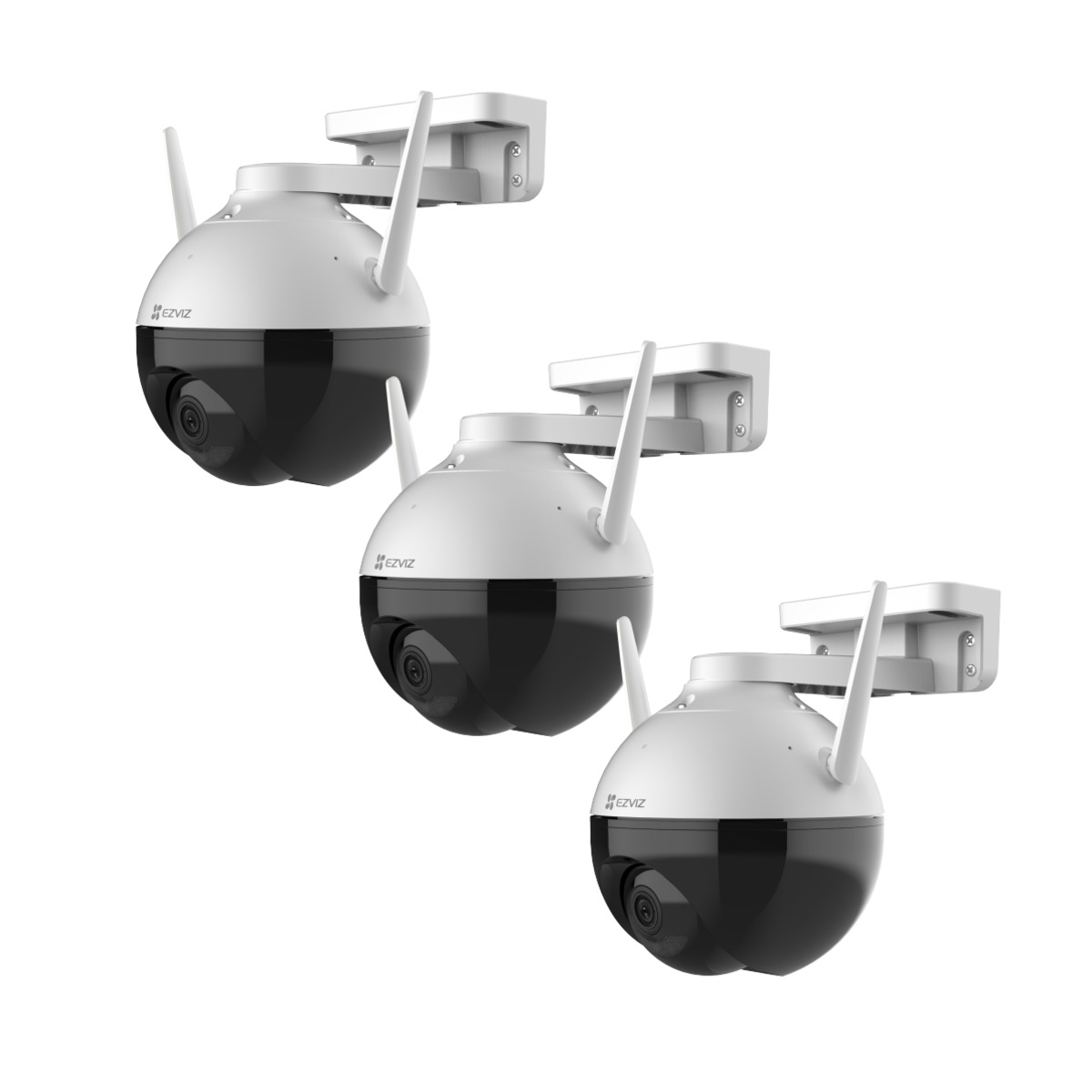 Bild 1 von EZVIZ C8C Outdoor Kamera, 3er Set