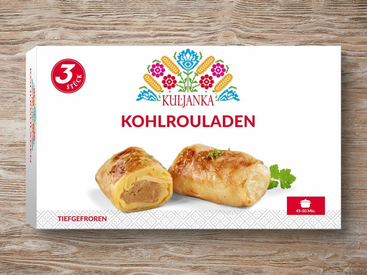 Bild 1 von Kuljanka Kohlrouladen, ungegart