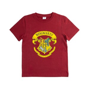 Harry Potter Kinder T-Shirt Rot, Jungen, GR 110-116 - versch. Ausführungen