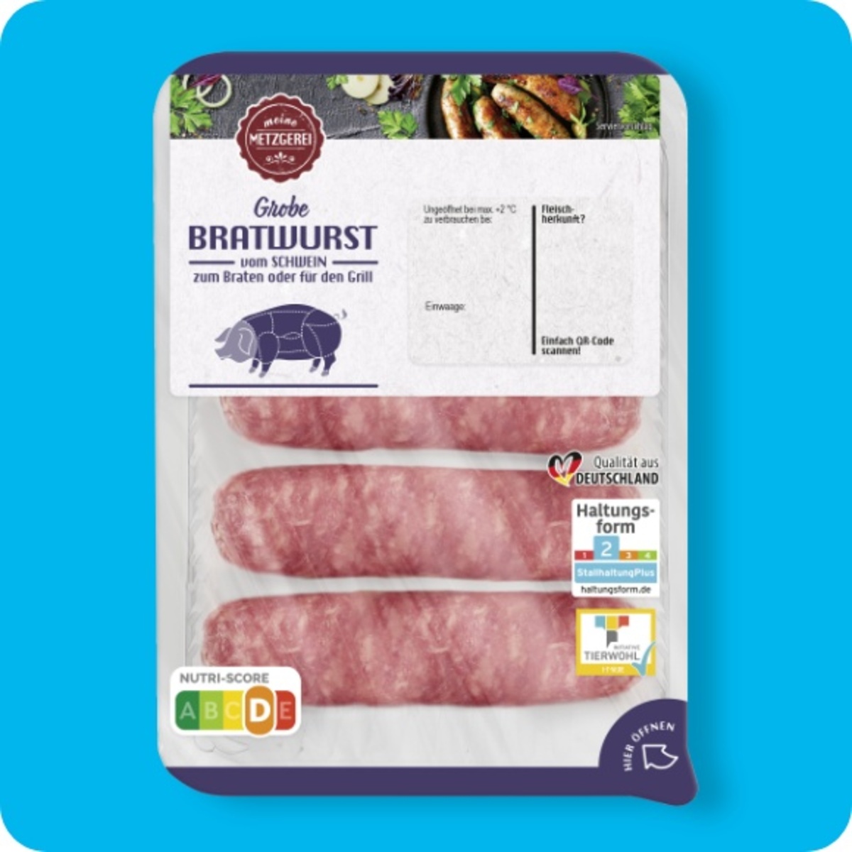 Bild 1 von Grobe Bratwurst