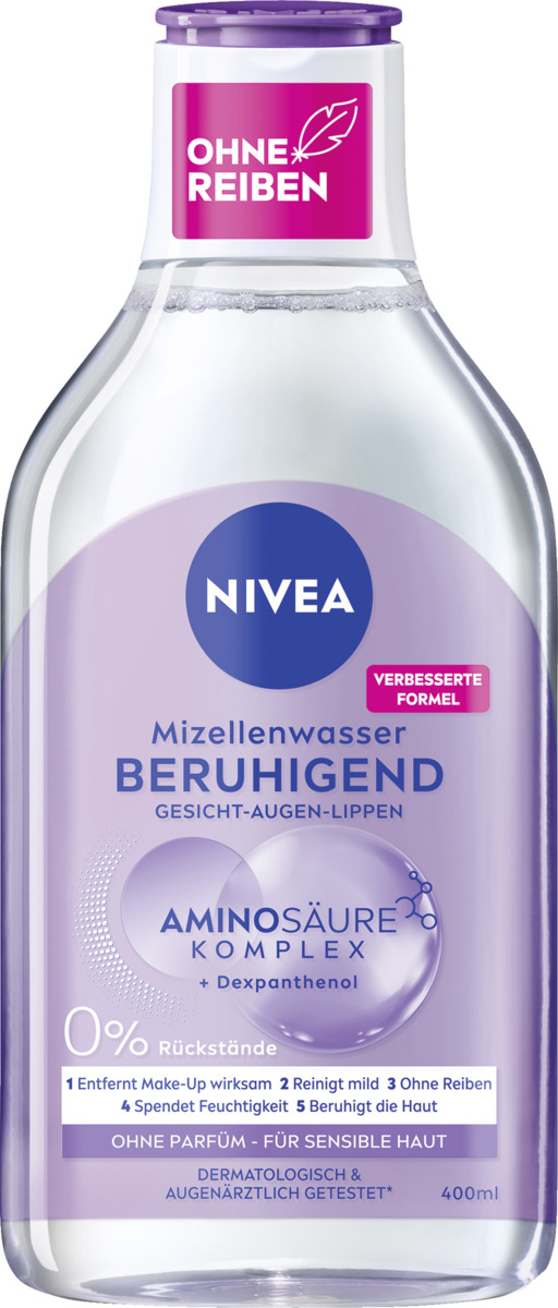 Bild 1 von NIVEA Mizellenwasser Beruhigend