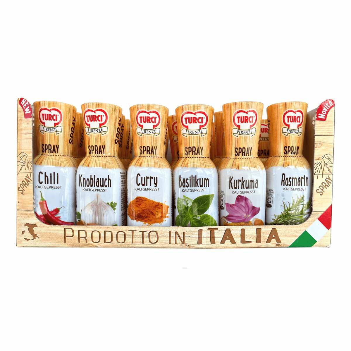 Bild 1 von Turci Sprüh-Gewürz 60 ml, verschiedene Sorten, 24er Pack