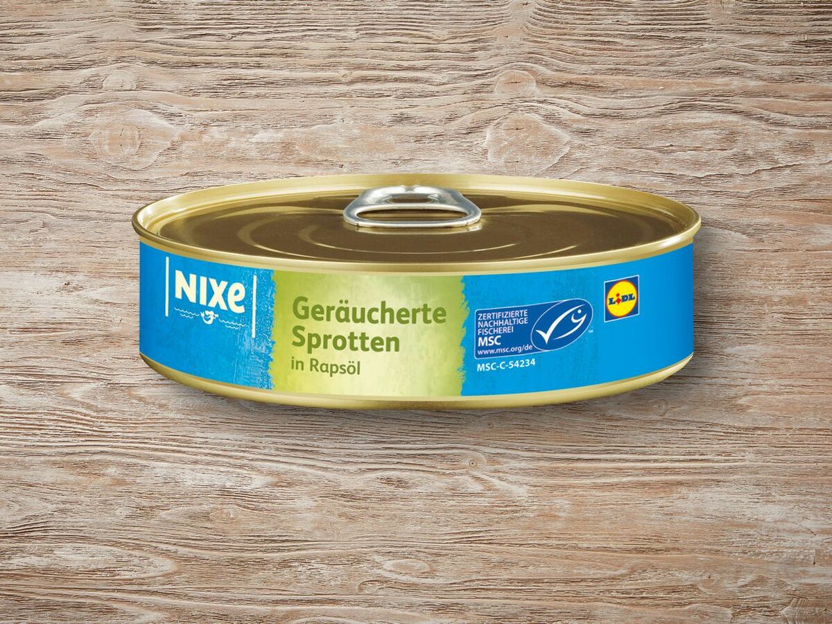 Bild 1 von Nixe MSC Geräucherte Sprotten