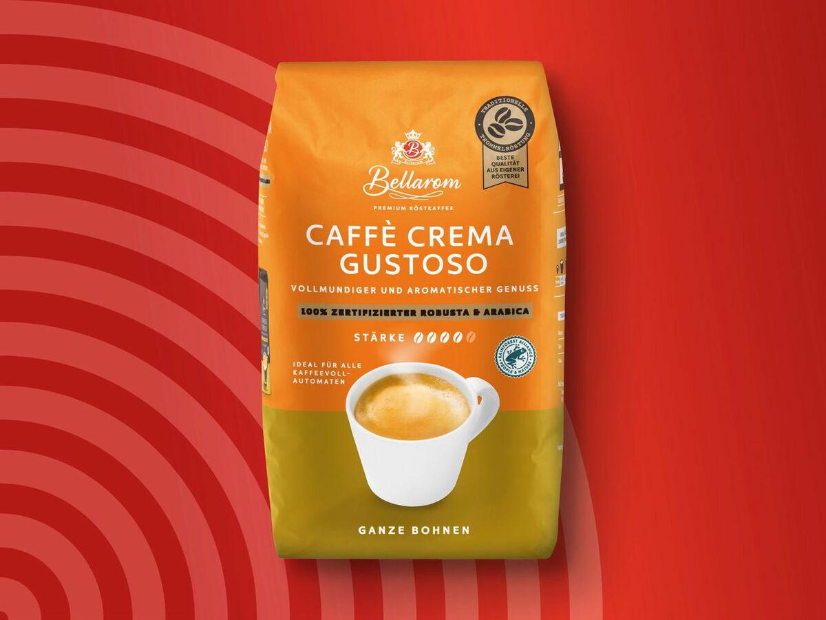 Bellarom Caffè Crema Gustoso von Lidl ansehen!