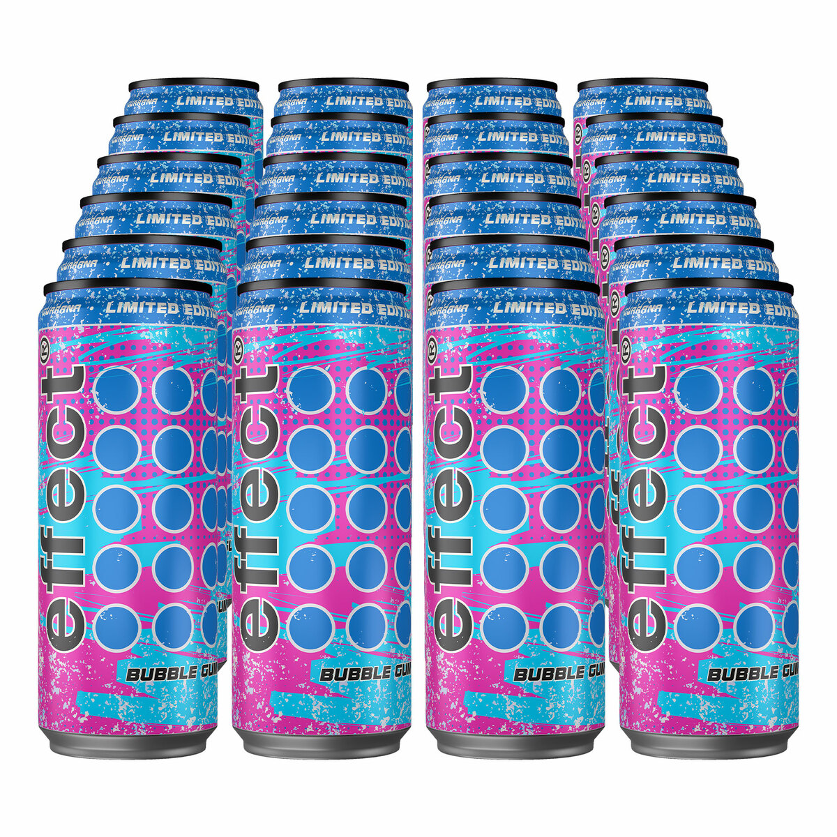 Bild 1 von Effect Energy Drink Bubble Gum 0,33 Liter Dose, 24er Pack