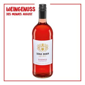Serge Morin Vin de France Rose halbtrocken 12,0 % vol 1 Liter