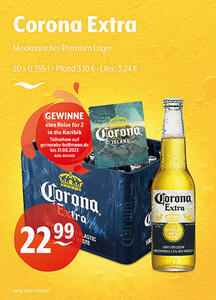 Corona Extra Mexikanisches Premium Lager