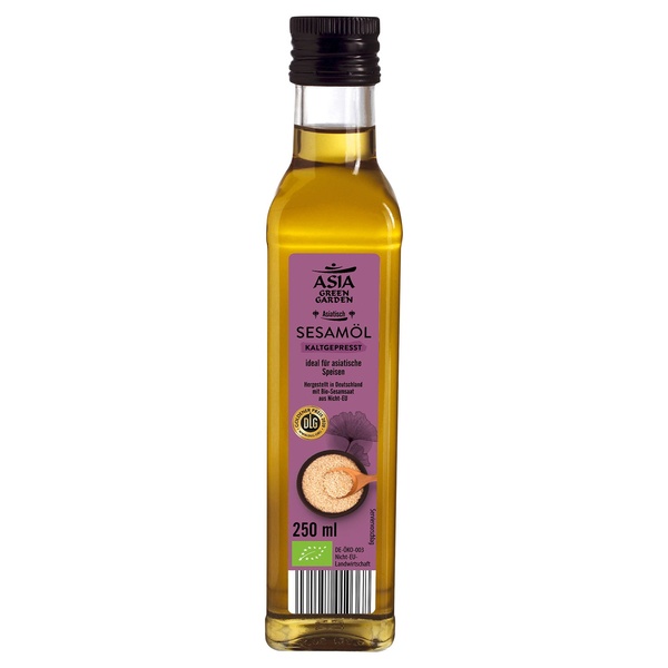 Bild 2 von ASIA GREEN GARDEN Bio-Sesamöl oder Erdnussöl 250 ml
