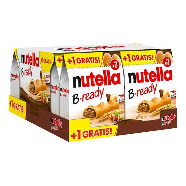 Bild 1 von Ferrero Nutella B-ready 154 g, 16er Pack