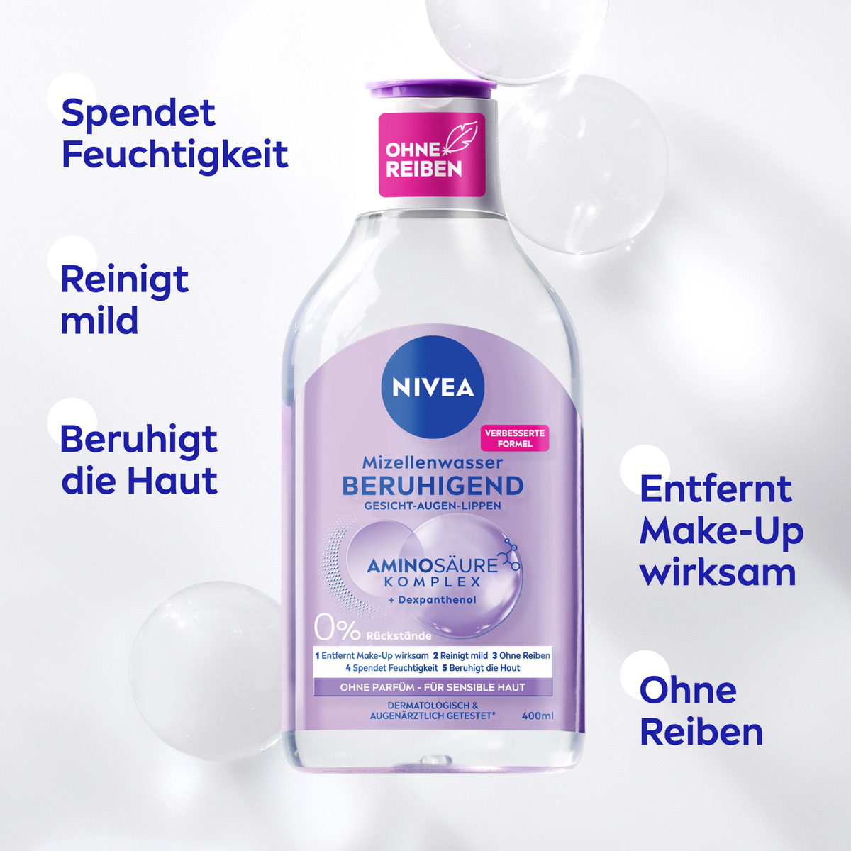 Bild 3 von NIVEA Mizellenwasser Beruhigend