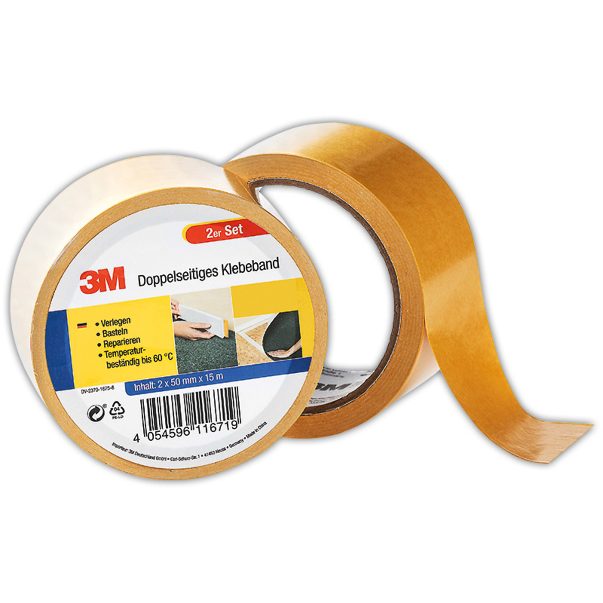 Bild 1 von 3M Doppelseitiges Klebeband 2er-Set