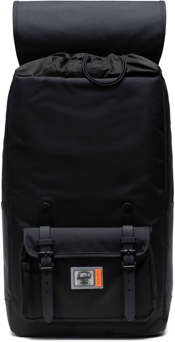 Bild 4 von Herschel Freizeitrucksack Insulated, Little America Pro, Black, zum Teil aus recyceltem Material
