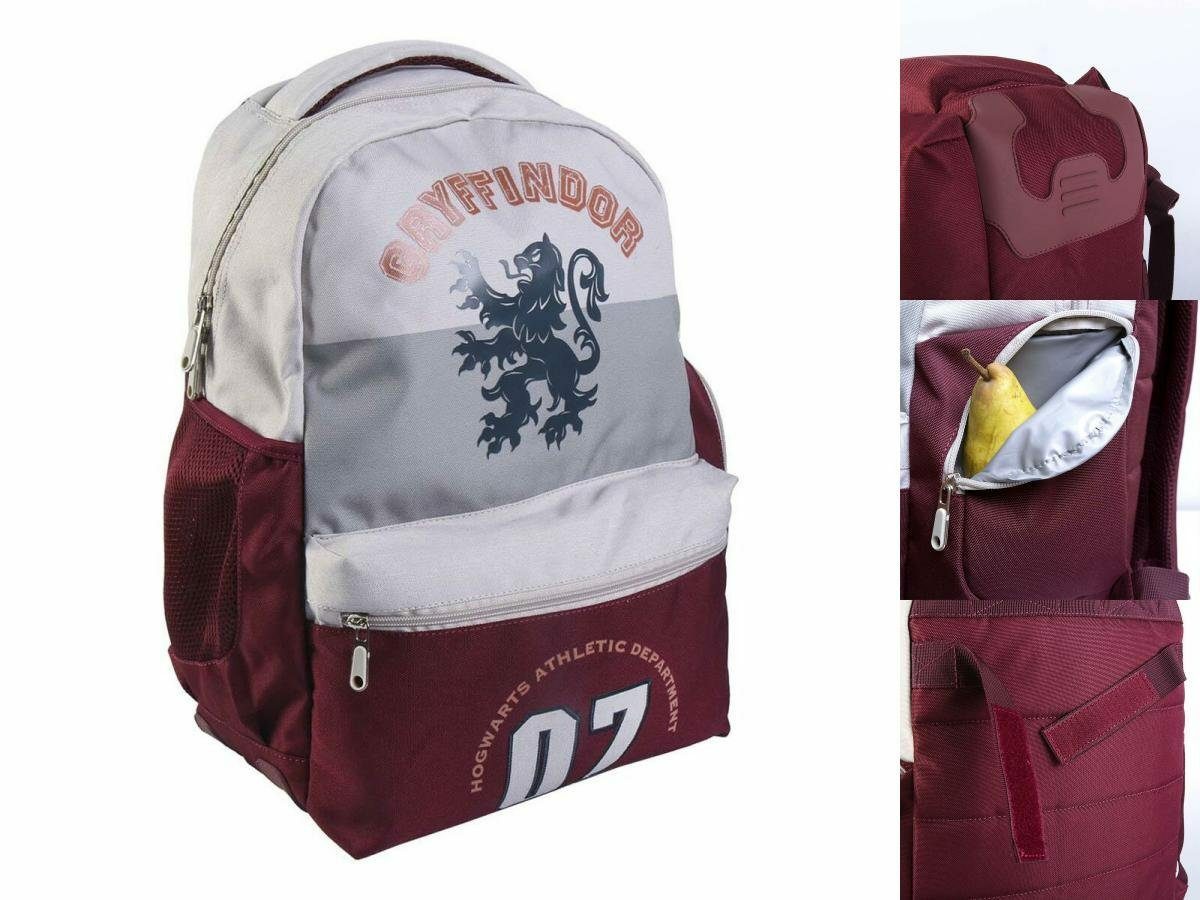 Bild 1 von Harry Potter Rucksack Schulrucksack Harry Potter Gryffindor Rot 30 x 13 x 44 cm