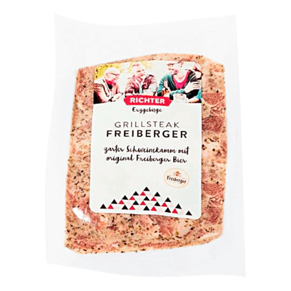 Bild 1 von Richter Schweinenackensteak in deftiger Biermarinade 450g