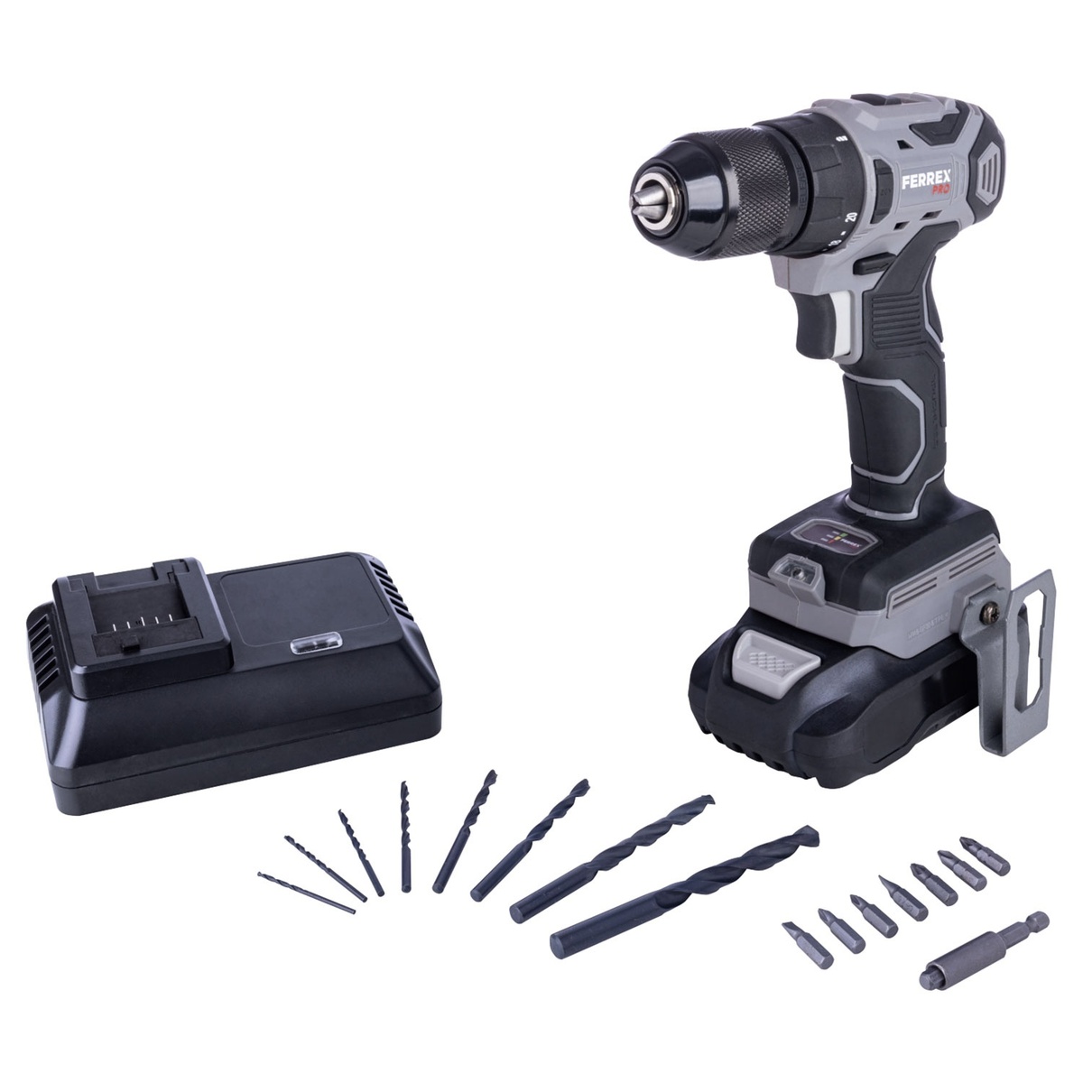 FERREX PRO 20 V AkkuBohrschrauber bürstenlos von ALDI SÜD ansehen!