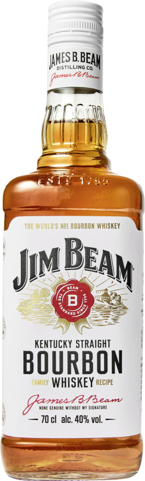 Bild 1 von Jim Beam Kentucky Straight Bourbon 40% 0,7L