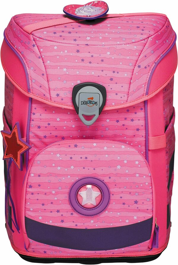 Bild 3 von DerDieDas® Schulranzen Ergoflex Easy, Pretty Unicorn (Set), Faser aus recycelten PET-Flaschen