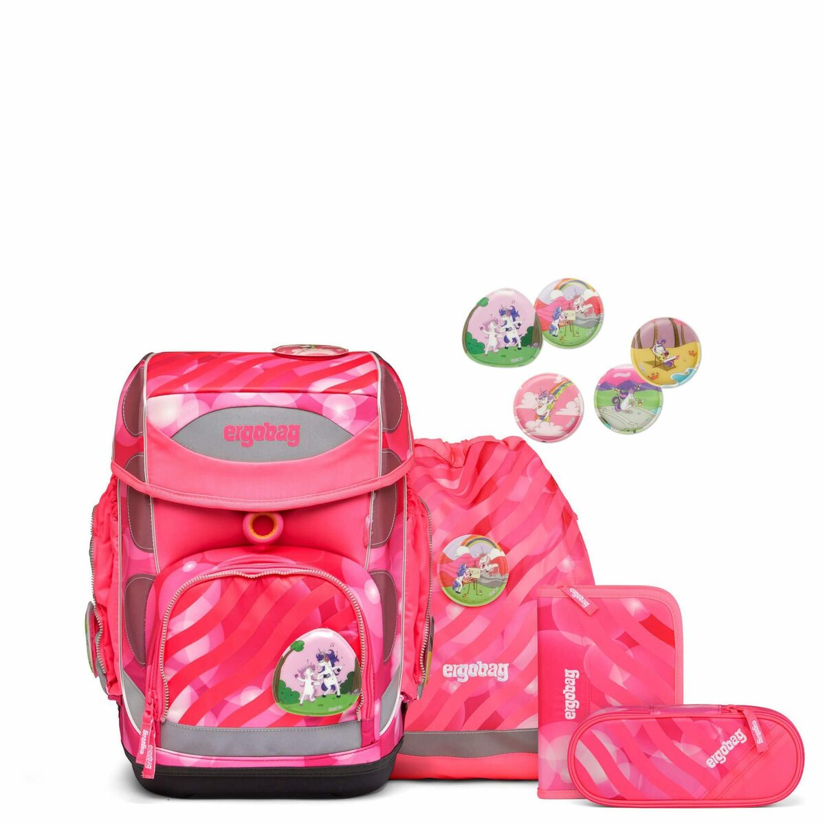 Bild 1 von ergobag Schulranzen Cubo "Neo" - Schulranzen Set 5tlg. neues Mod. 2023