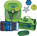 Bild 1 von Scout Schulranzen Sunny II Neon Safety, Green Gecko (Set), ent. recyceltes Material (Global Recycled Standard); bluesign® PRODUCT