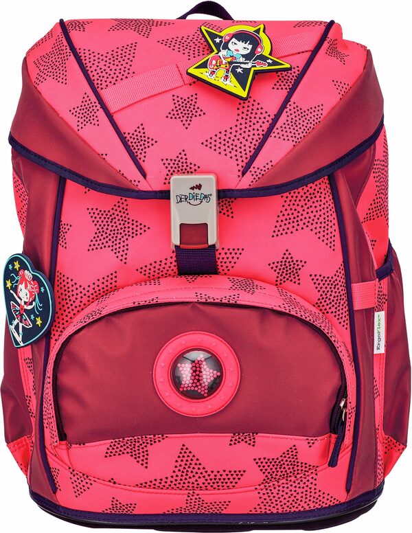 Bild 3 von DerDieDas® Schulrucksack ErgoFlex Superflash - Neon Star (Set)