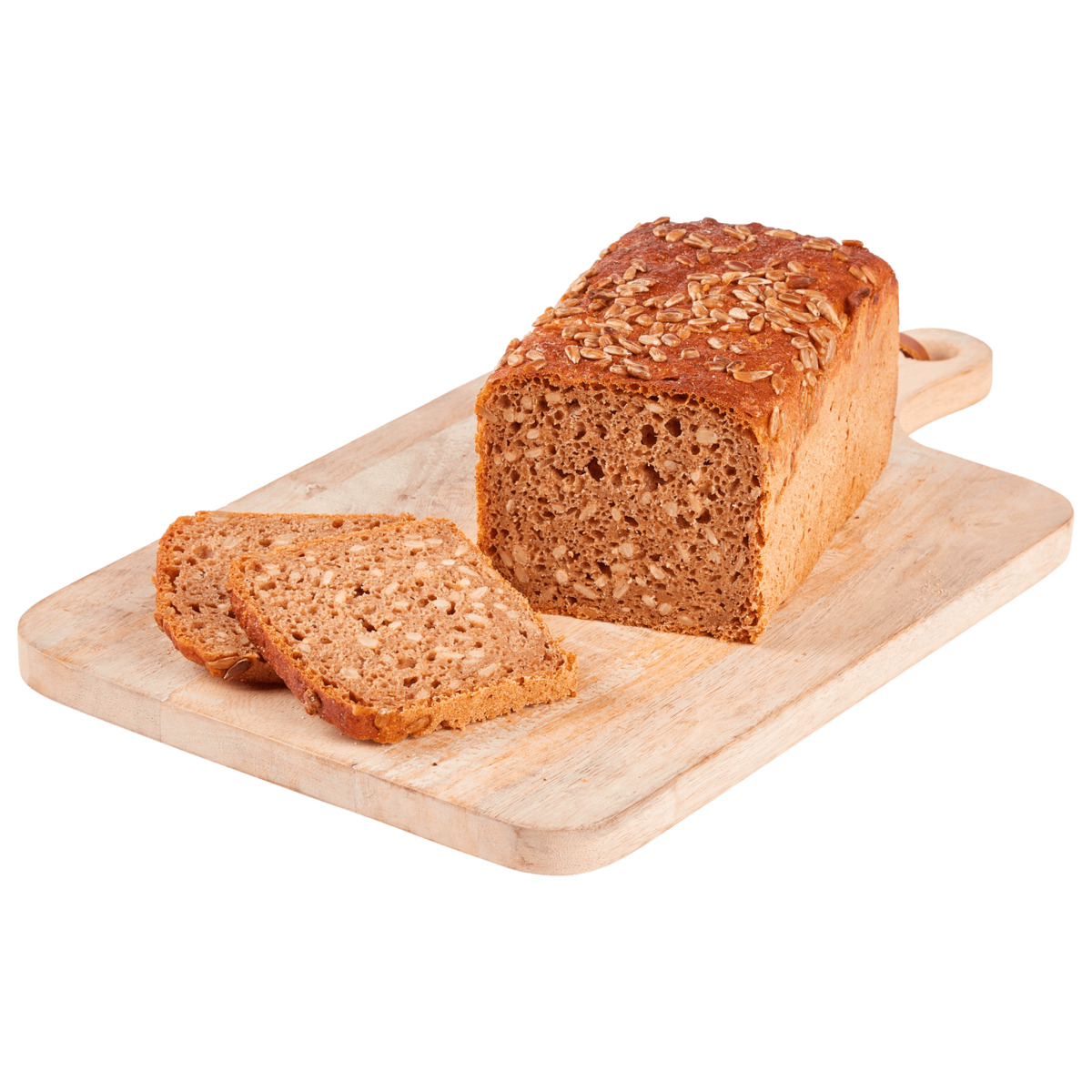 Bild 1 von Georgs Mühlen Bäck Demeter Roggenvollkornbrot mit Sonnenblumen 750g