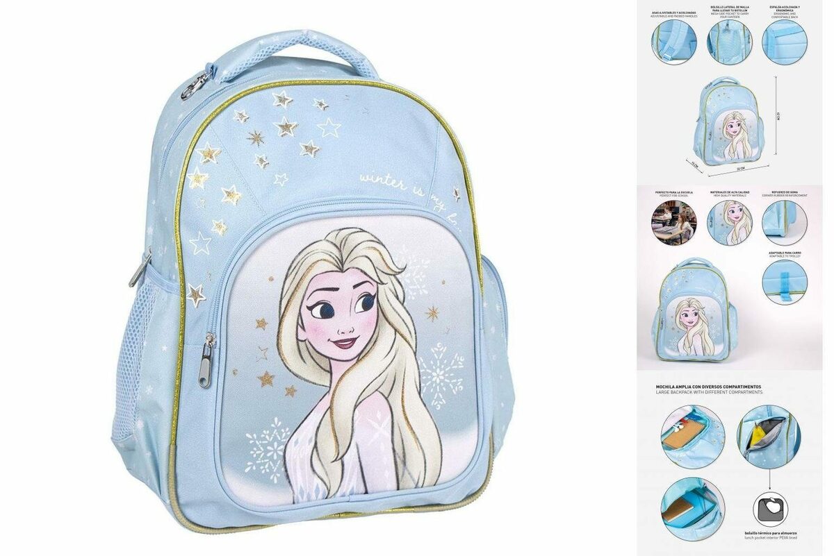 Bild 1 von Frozen Rucksack Schulrucksack Frozen Blau