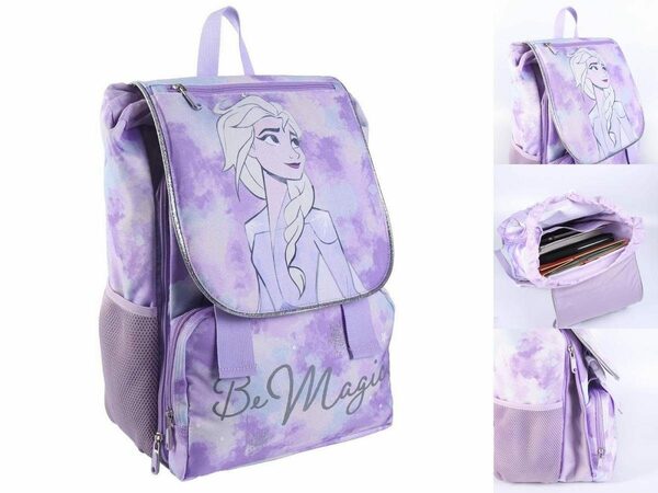 Bild 1 von Frozen Rucksack Schulrucksack Frozen Lila 28,5 x 15 x 41 cm