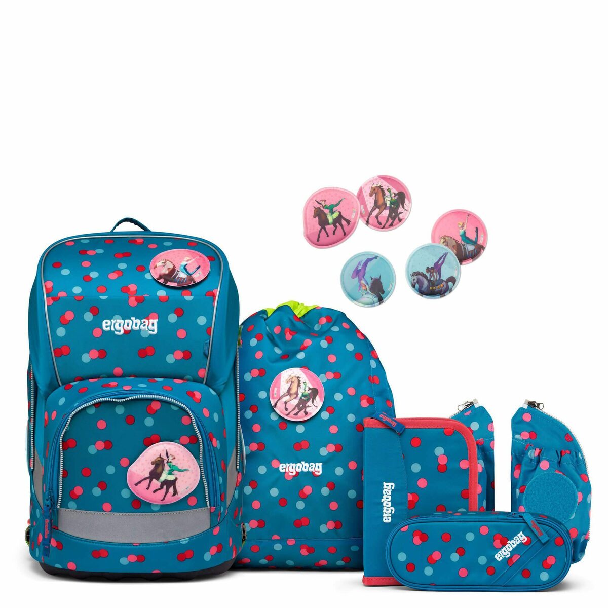 Bild 1 von ergobag Schulranzen Wide - Schulranzen Set 6tlg. erw.