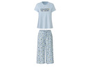 Bild 2 von esmara® Damen Pyjama Set mit Caprihose