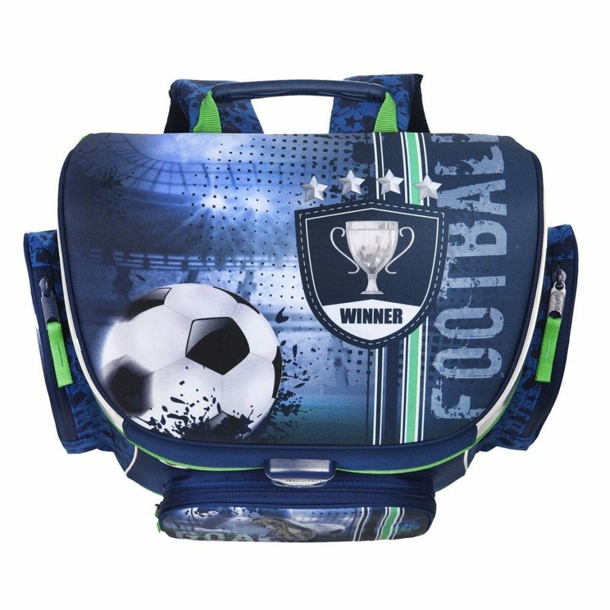 Bild 3 von Scooli Schulranzen Campus Fit (Set, 9-teilig inkl. Federmäppchen und Sporttasche), FOOTBALL Fußball