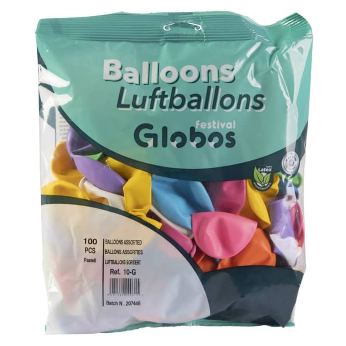 Bild 1 von Luftballons - bunt - 100 St&uuml;ck